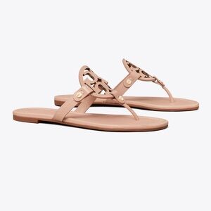 Tory Burch Classic Miller Sandal Light Sand